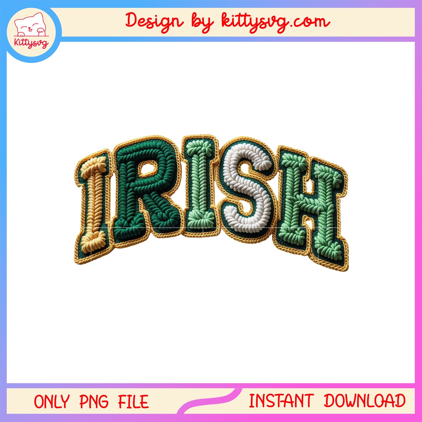 Sticker irish green patrick png, st patrick's day irish png