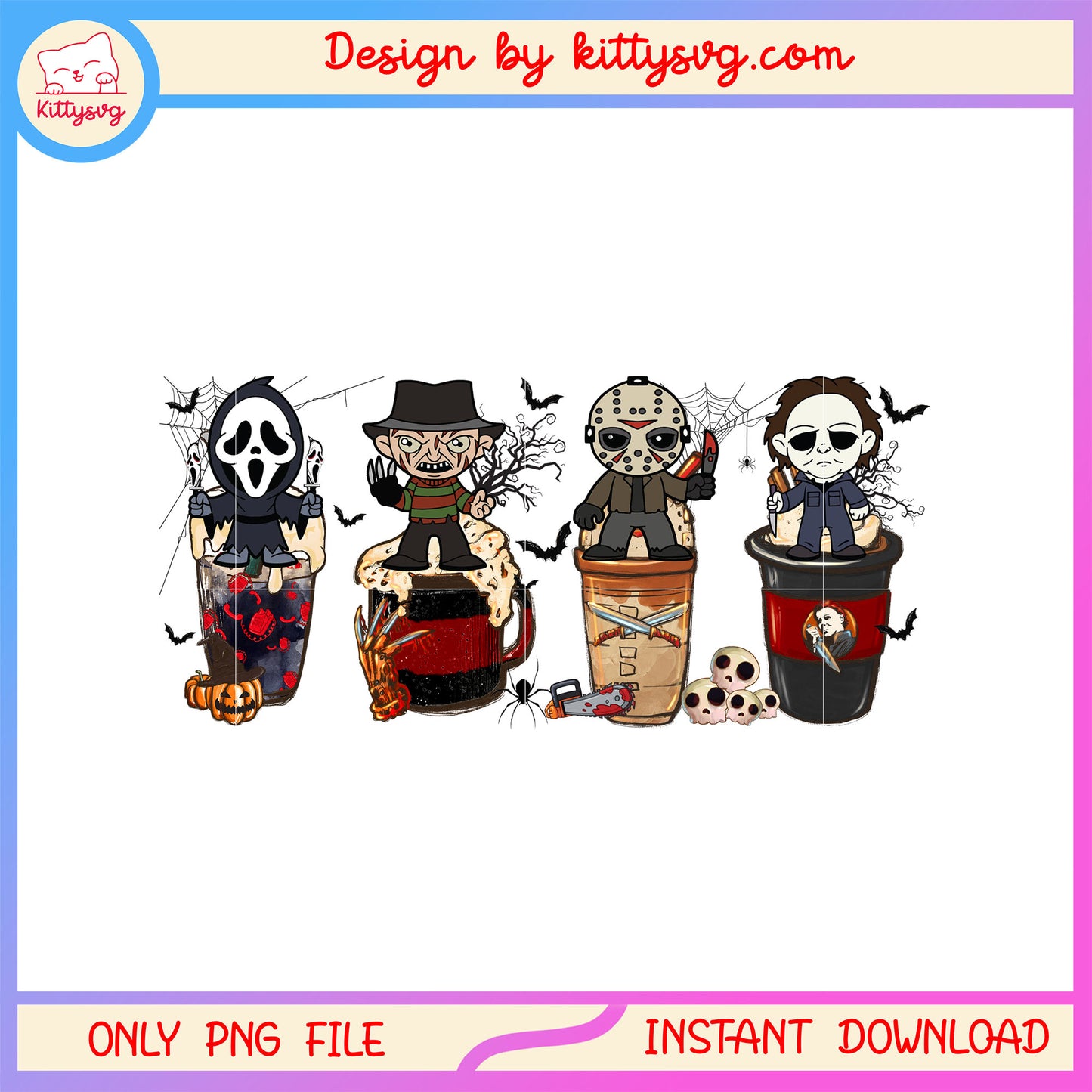Stitch halloween costume design png, horror stitch png