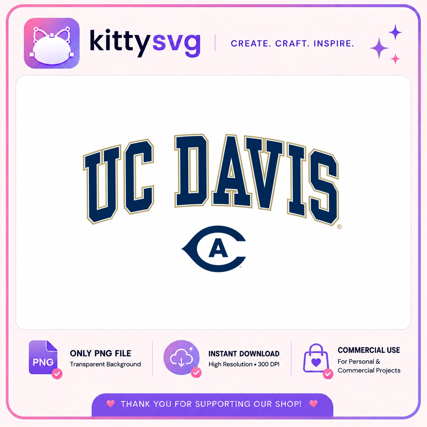 UC Davis Aggies PNG, College Logo PNG, University Clipart PNG