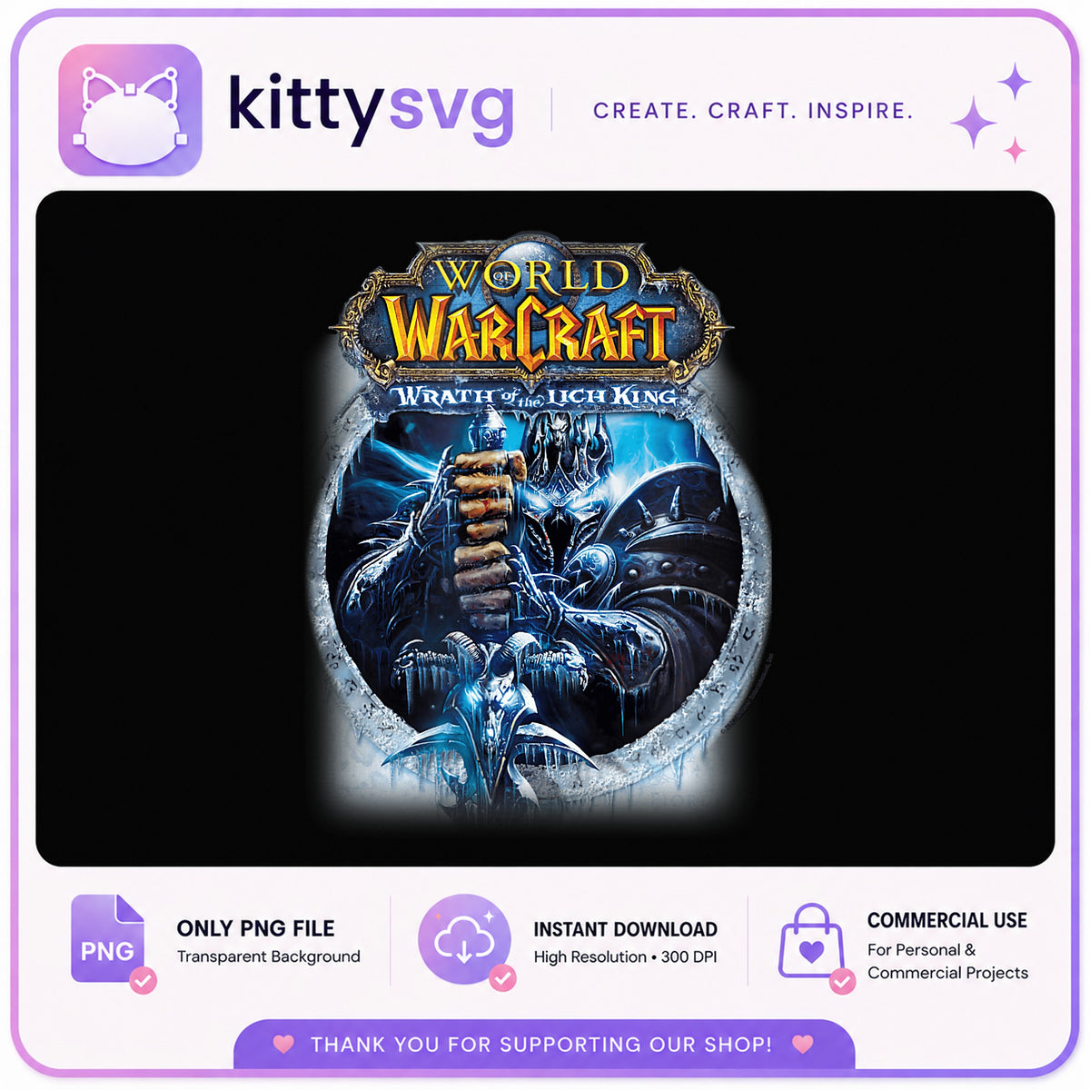 World Of Warcraft Wrath Of The Lich King PNG, WoW PNG, Gamer PNG