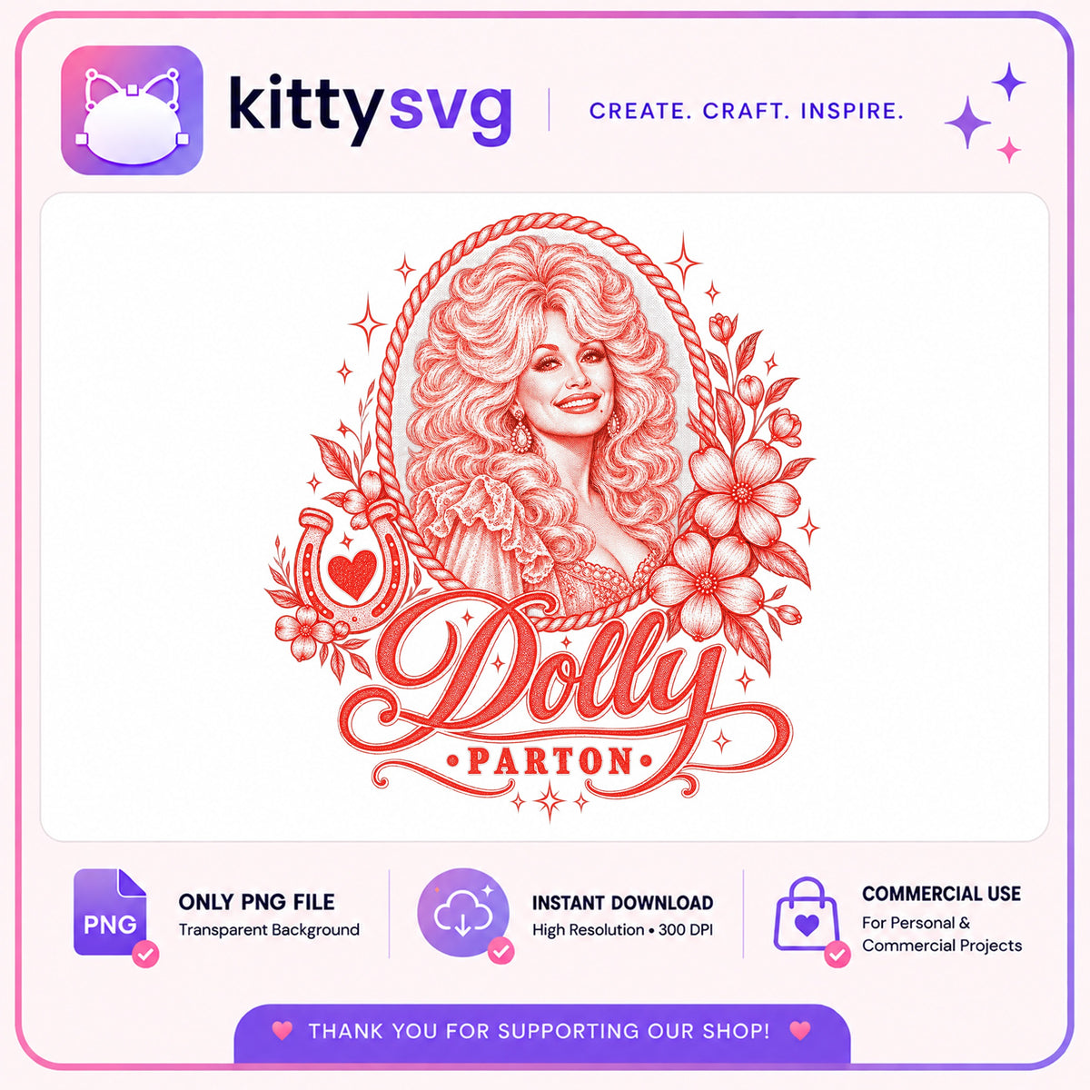 Dolly Parton PNG, Country Music Singer PNG, Western PNG