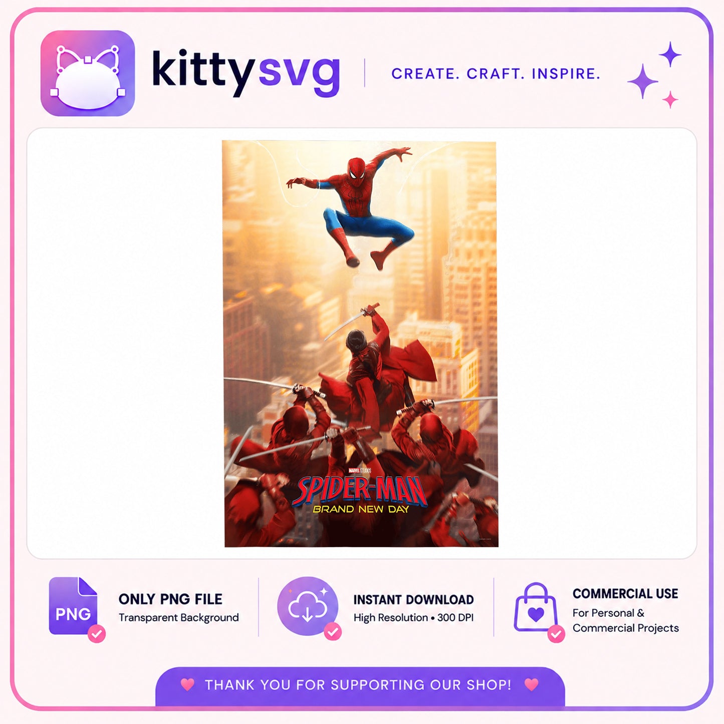 Spider-Man Brand New Day PNG, Marvel Superhero PNG, Spiderman PNG