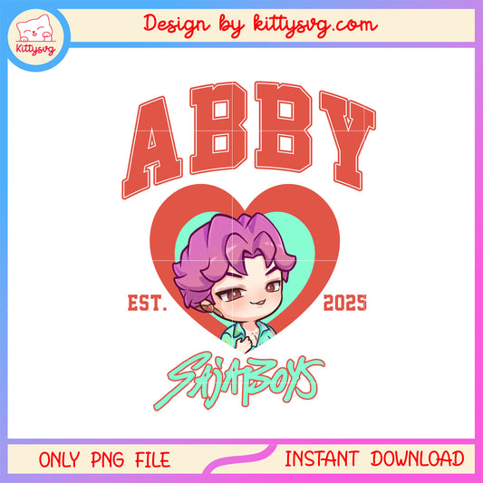 Abby est 2025 saja boys band png, kpop demon hunters png