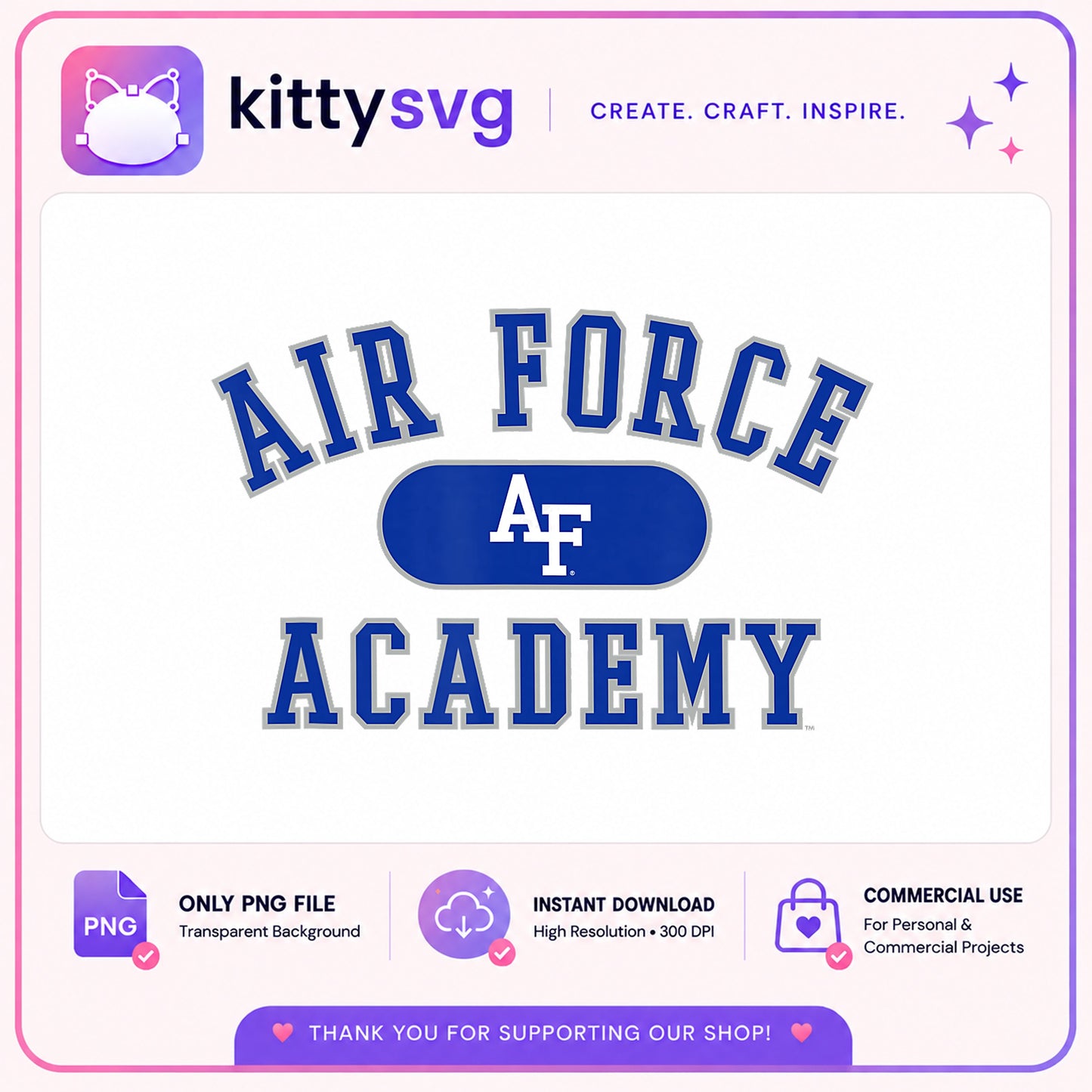 Air Force Academy PNG, Military College Logo PNG, USAFA PNG