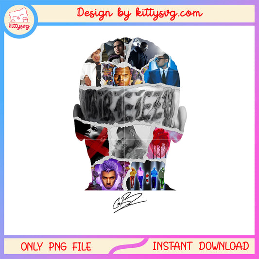 American singer christ brown png, chris brown tour 2025​ png