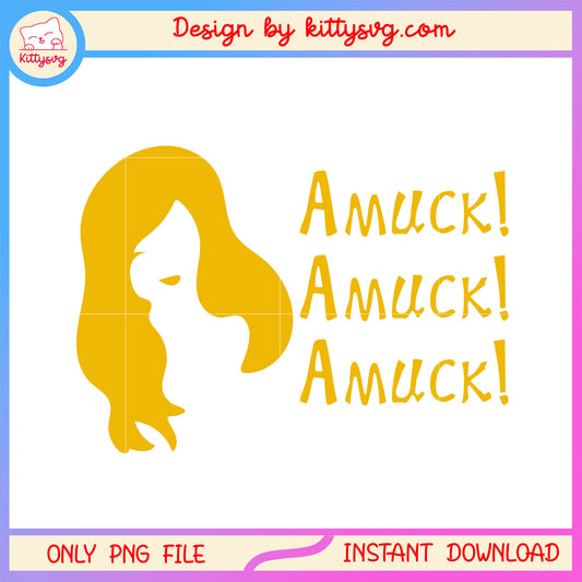 A muck sarah sanderson hair halloween png, sanderson sisters cartoon png