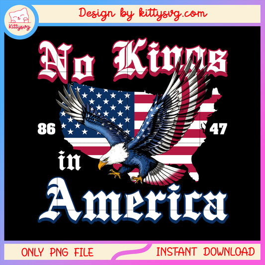 Anti trump no kings in america png, anti trump​ png