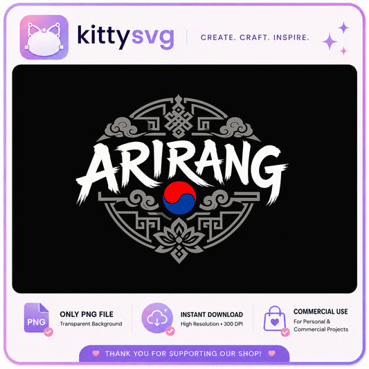 Arirang Korean Traditional Design PNG, Korea Flag PNG, Korean Culture PNG