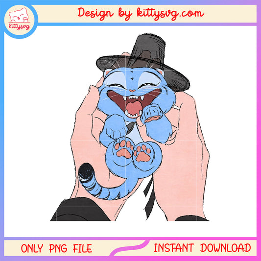 Baby derpy tiger demon hat png, kpop demon tiger png