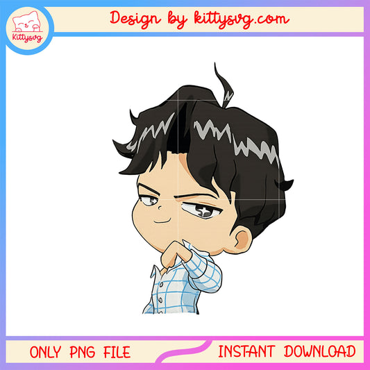 Bapak Greenflag character on kpop demon hunters png, kpop merch png