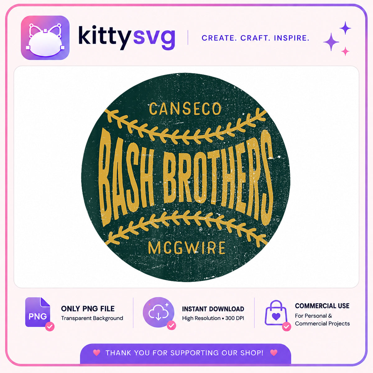 Bash Brothers PNG, Canseco Mcgwire Baseball PNG, Retro Baseball PNG