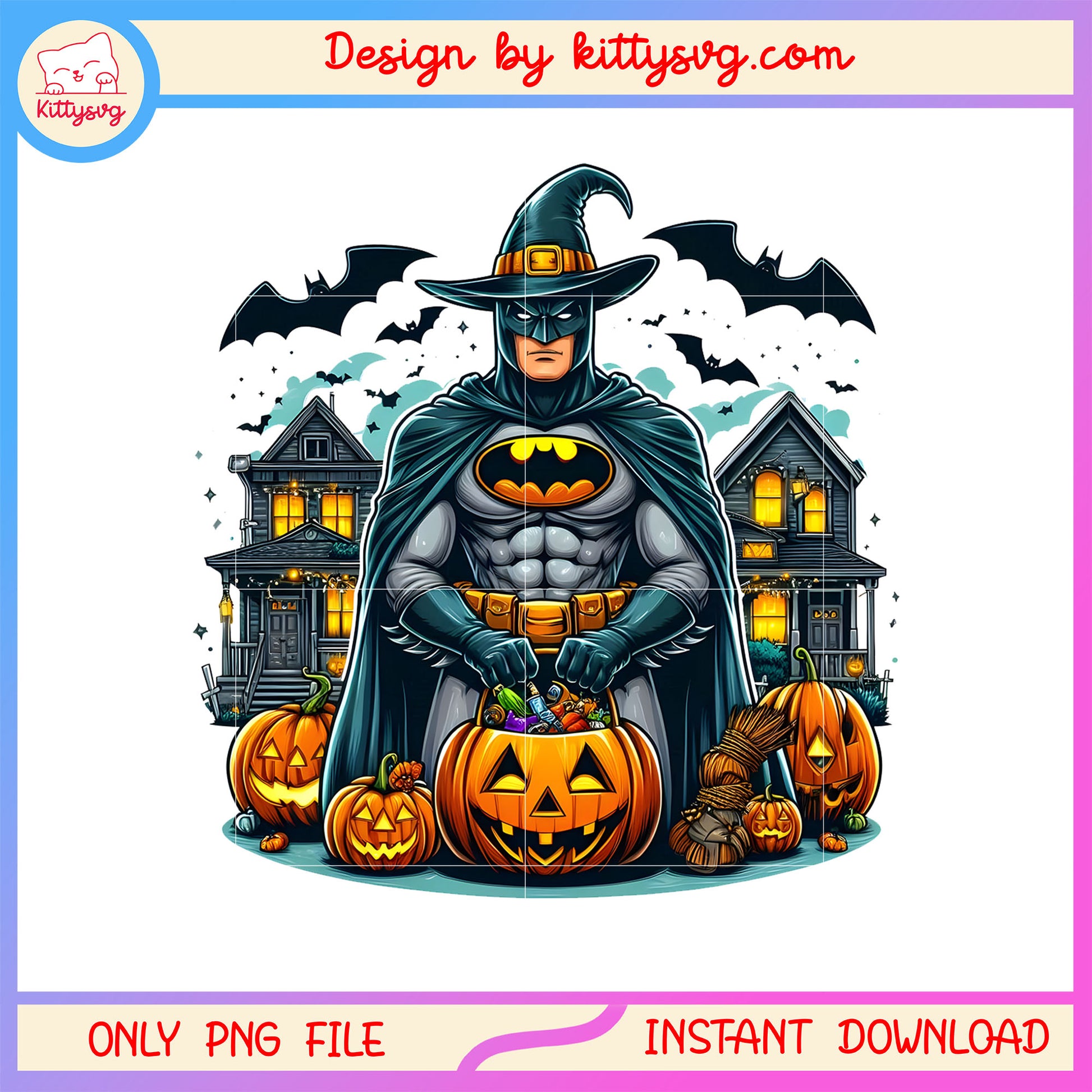 Batman avengers halloween castle png, avengers batman png