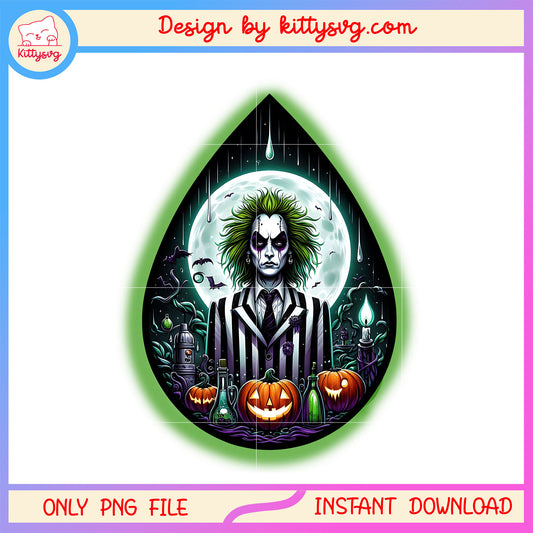 Beetlejuice joker pants a teardrop halloween png, beetlejuice halloween png