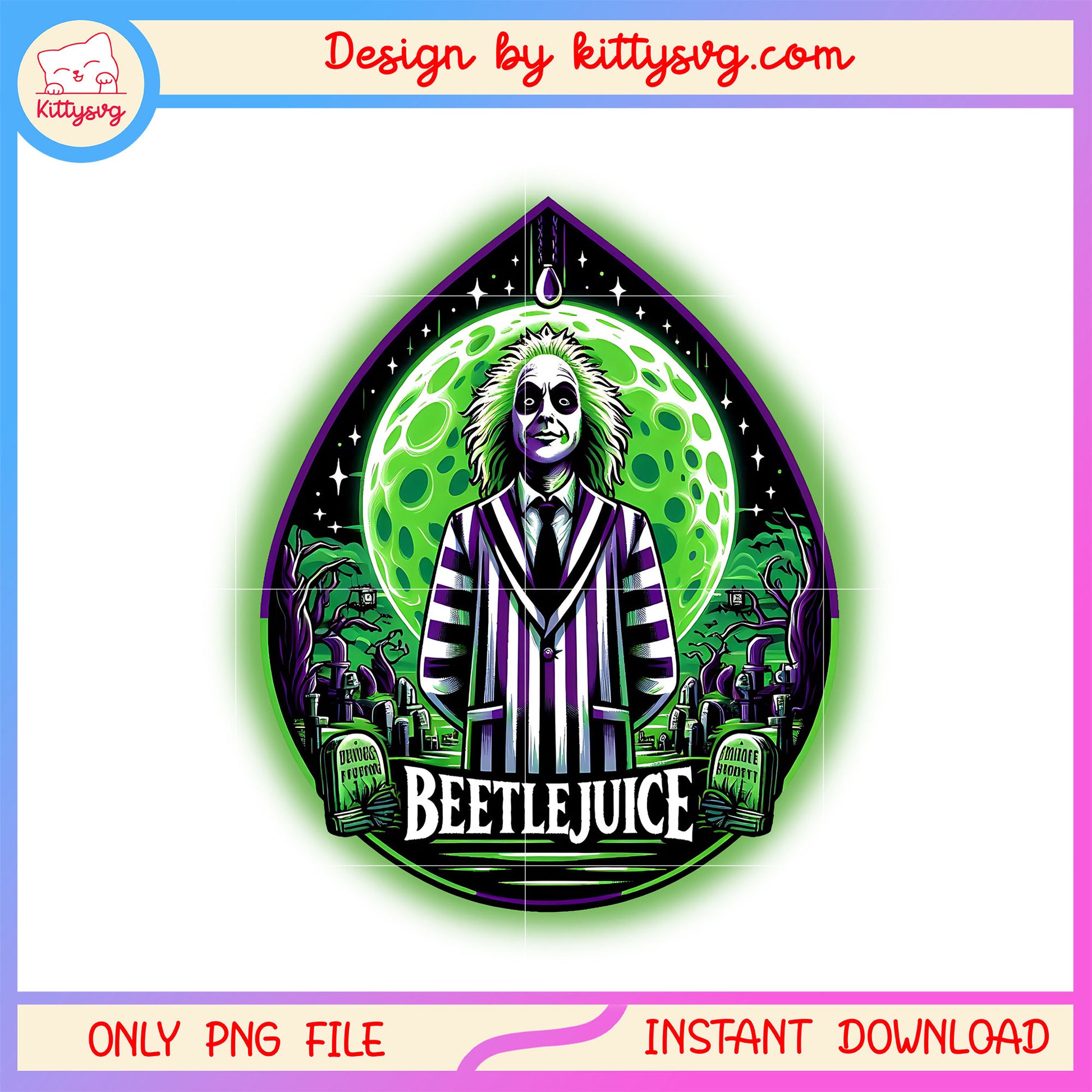 Beetlejuice pants cemetery a teardrop halloween png, halloween design png