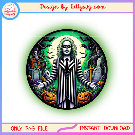 Beetlejuice pants tombstone cemetery pumpkin png, beetlejuice character png
