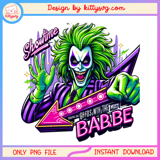 Beetlejuice showtime babe arrow png, beetlejuice showtime png