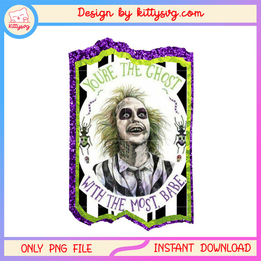 Beetlejuice the ghost card png, beetlejuice tarot card png