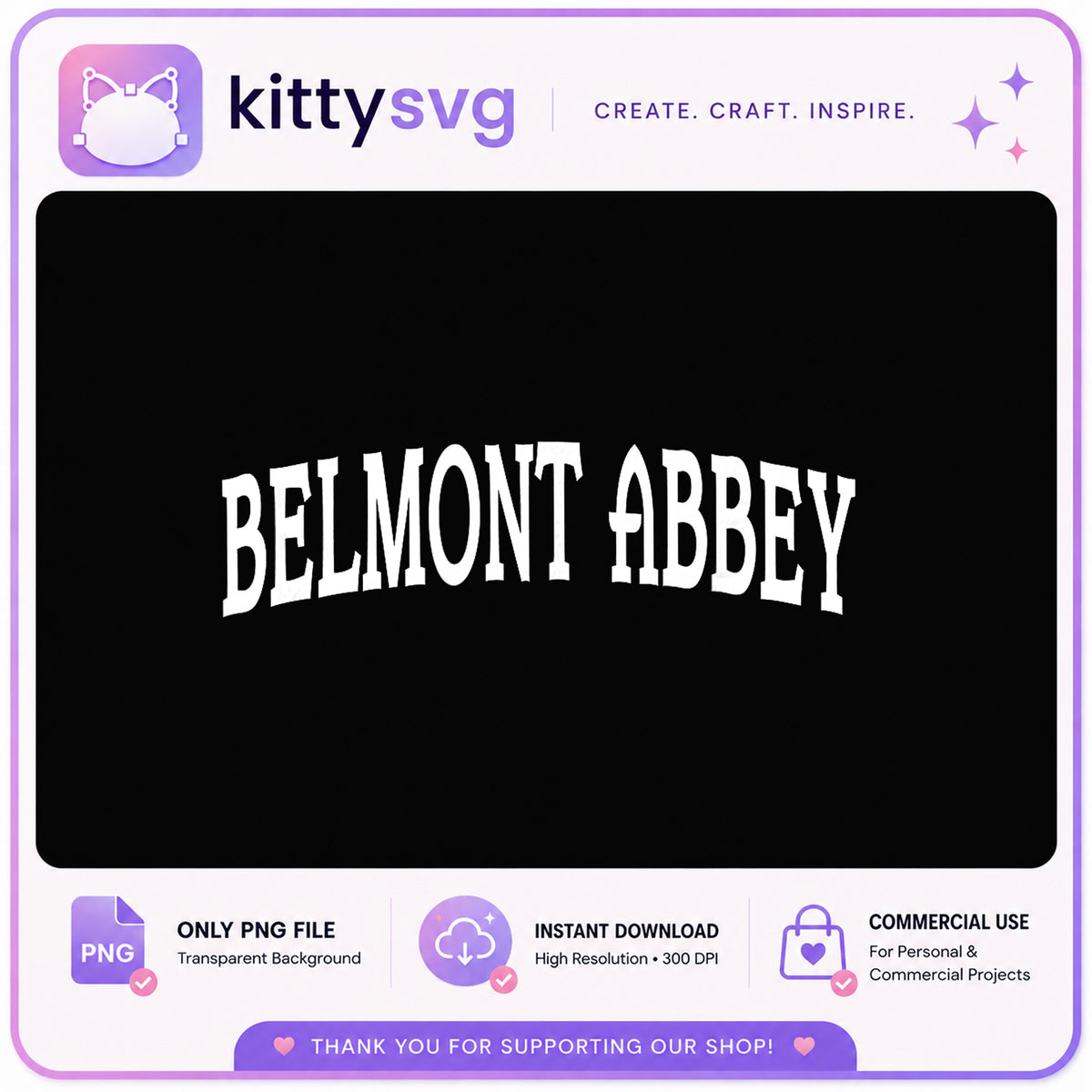 Belmont Abbey PNG, College Arch Text PNG, University PNG