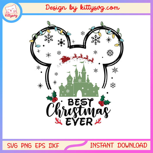 Best christmas ever mickey mouse svg, disney mickey mouse svg