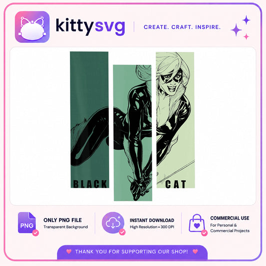 Black Cat Marvel PNG, Spider-Man Villain PNG, Comic PNG