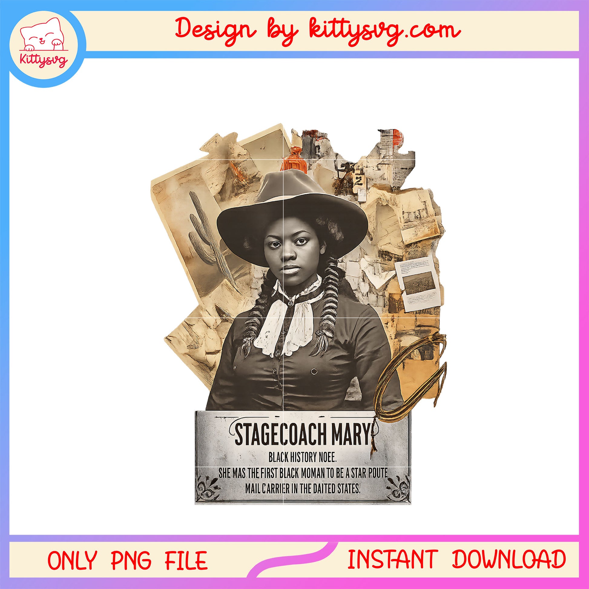 Black cowgirl western rodeo black history texas women png, women png