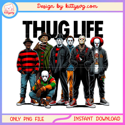 Black style horror thug life red vibe png, thug life png, horror man png