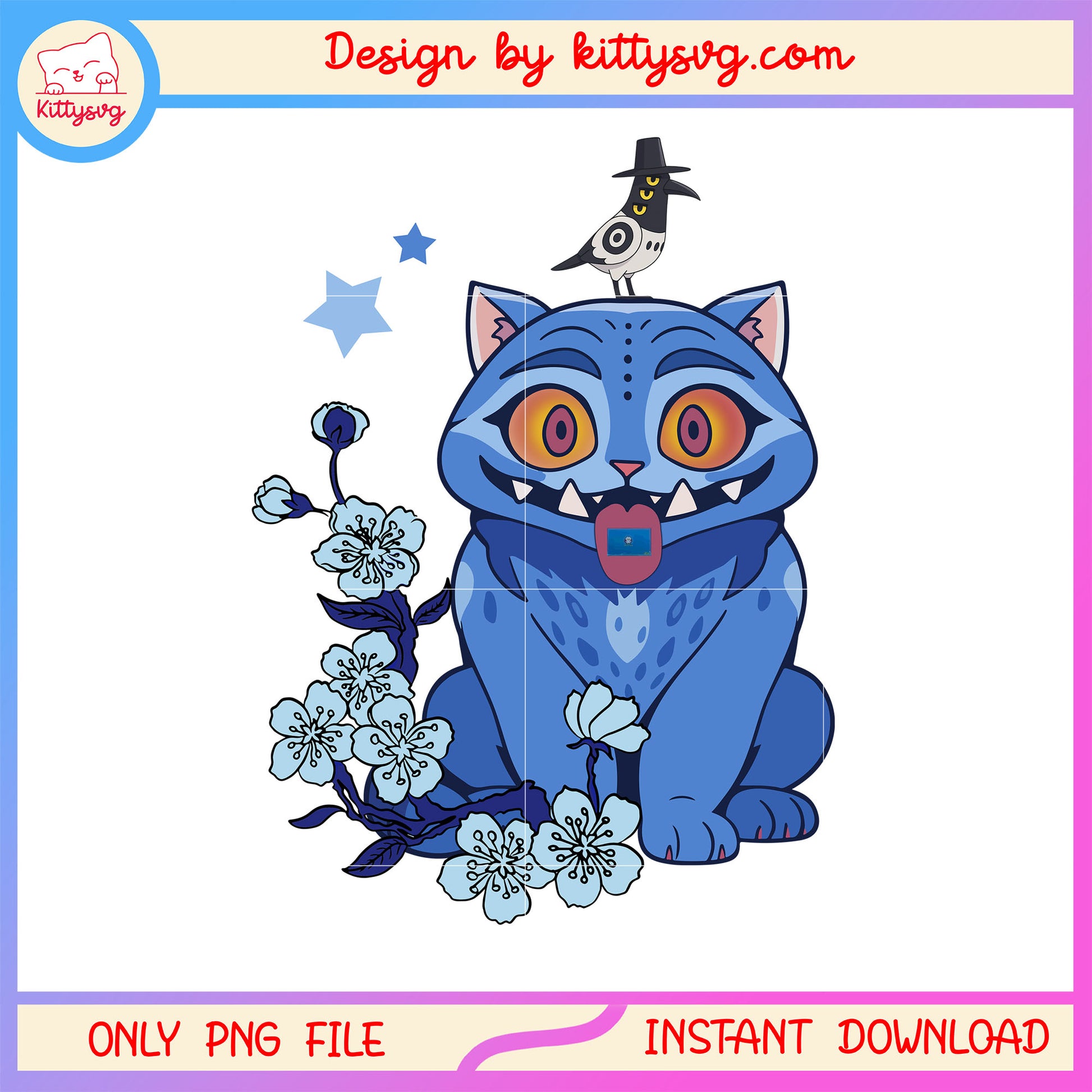 Blue demon tiger and susie design png, kpop demon hunters cast png