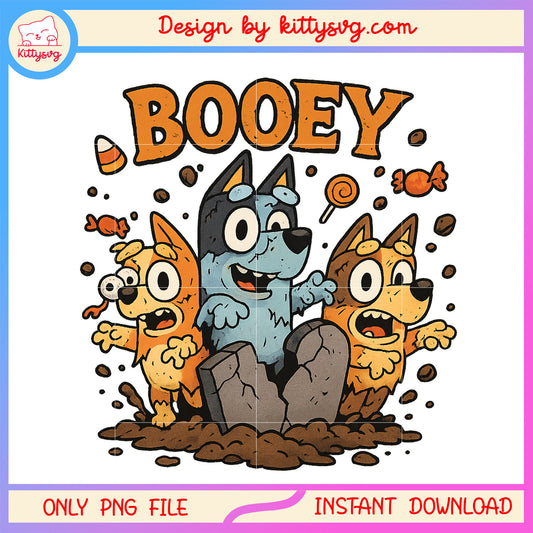 Booey and friends on halloween png, halloween costumes png