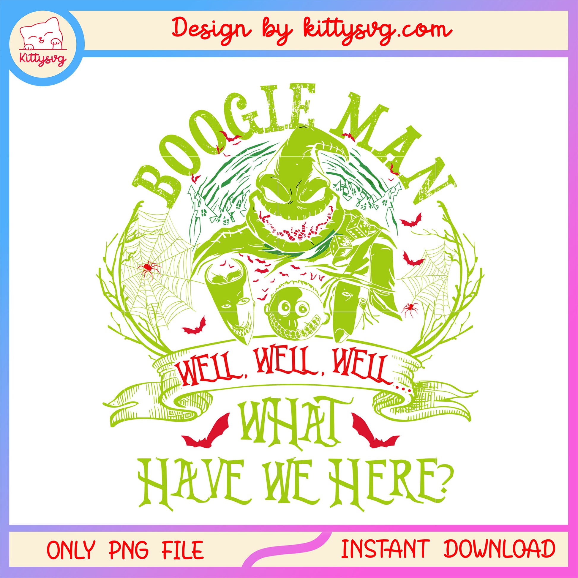 Boogie man what have we here png,  boogie halloween png