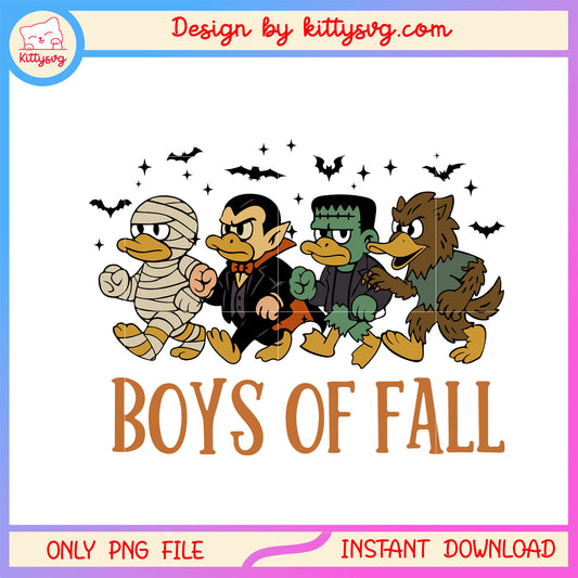 Boys of fall scary characters png, halloween costume idea png