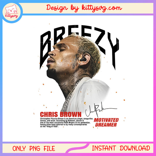 Breezy chris brown tour design png, chris brown jersey​ png