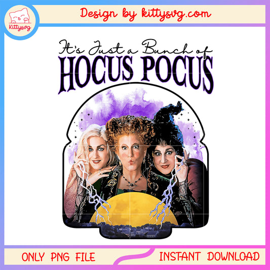 Bunch of hocus pocus halloween png, sanderson sisters movies png