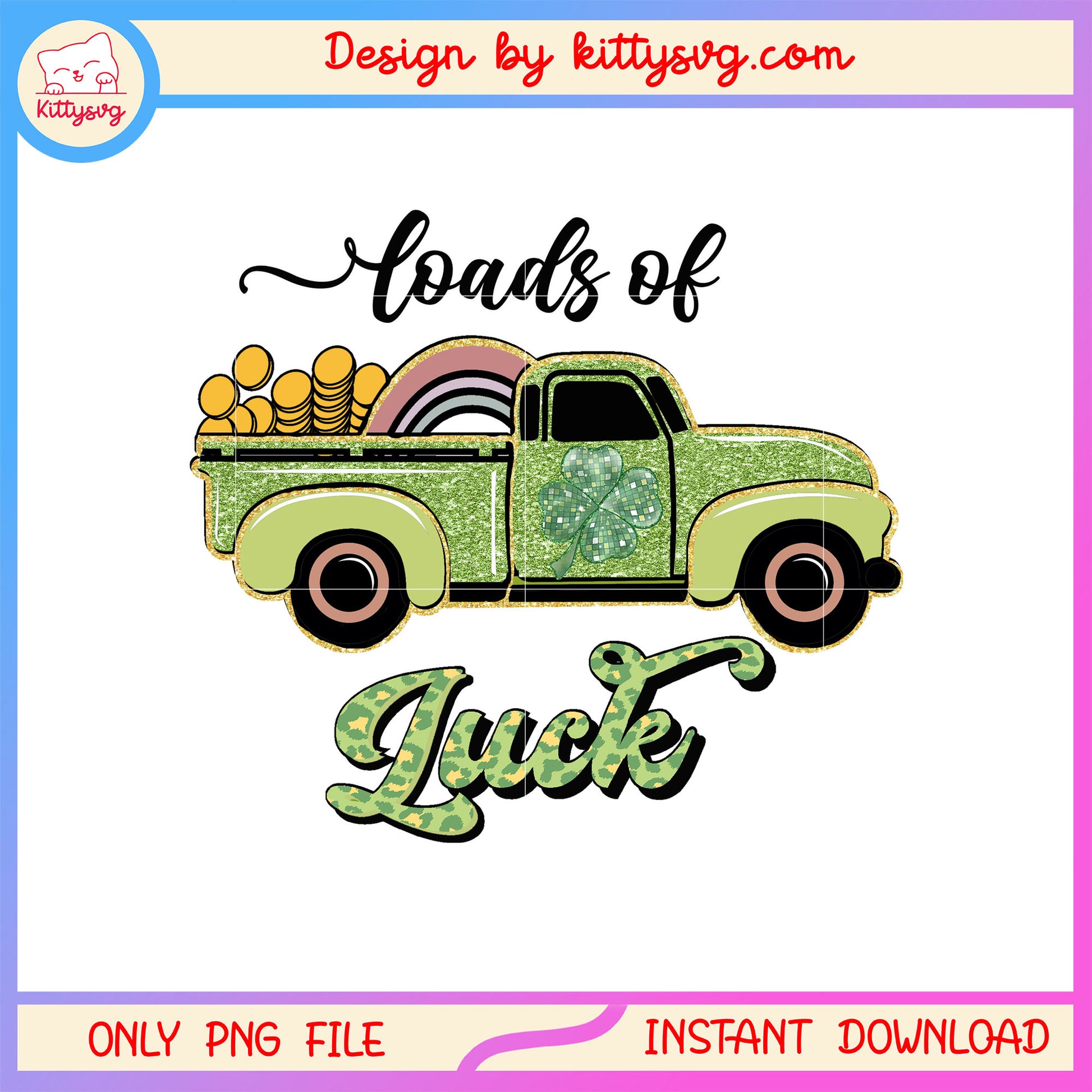 Car clover green patrick png, st patrick's day clover png