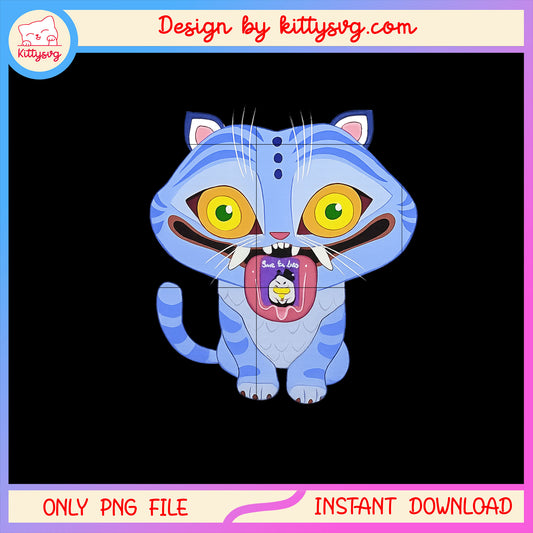Cartoon demon tiger character png, k pop lover png, demon hunters png
