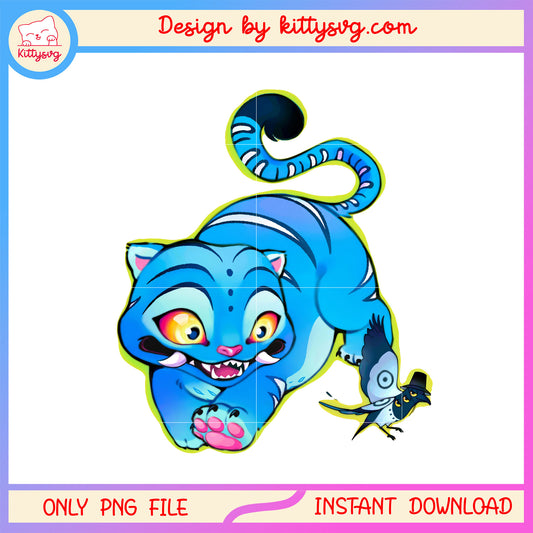 Cartoon derpy tiger design png, kpop demon hunters png