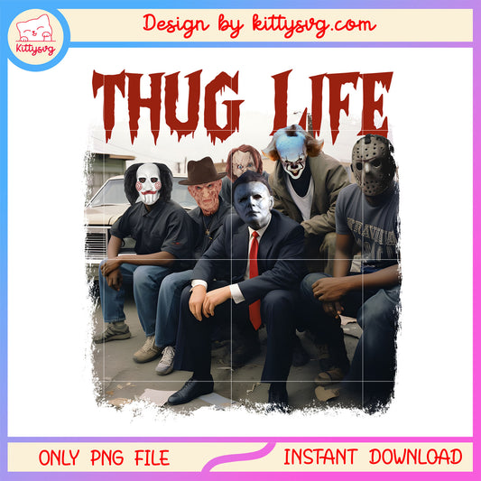 Characters horror thug life design png, thug life png,  horror film png