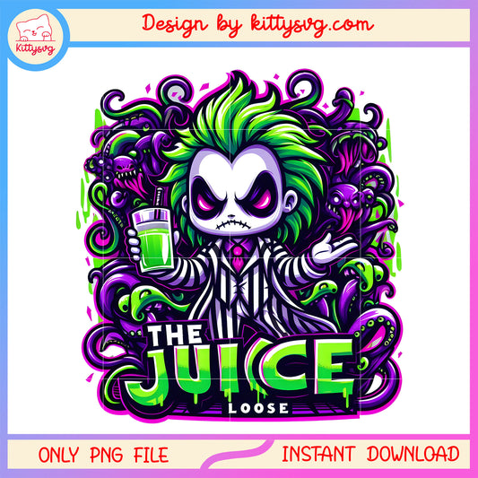 Chibi beetlejuice the juice spooky png, chibi beetlejuice character png