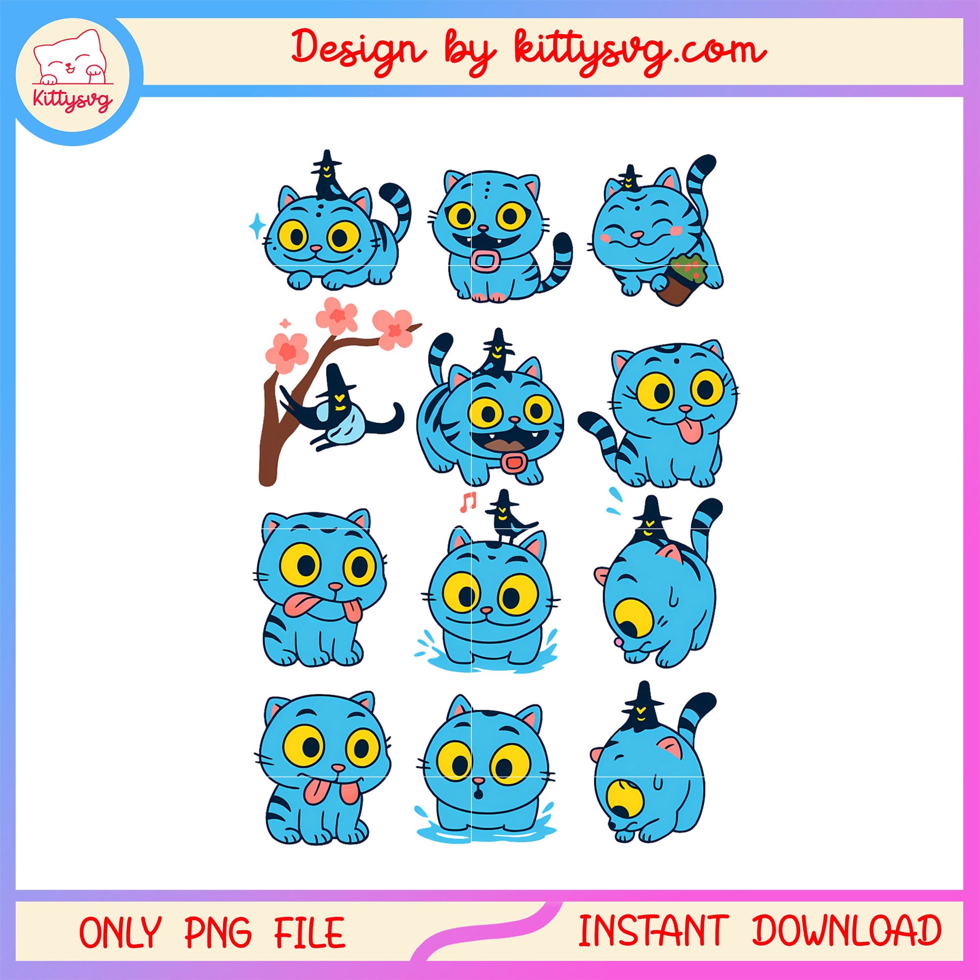 Chibi demon derpy emotion design png, tiger derpy png, huntrix png