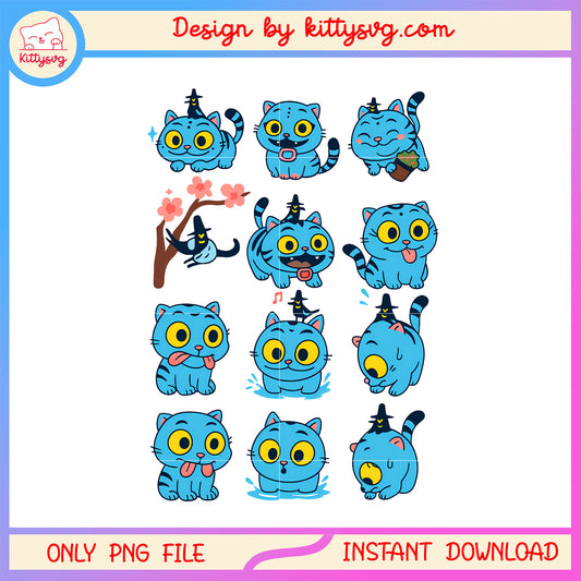 Chibi demon derpy emotion design png, tiger derpy png, huntrix png