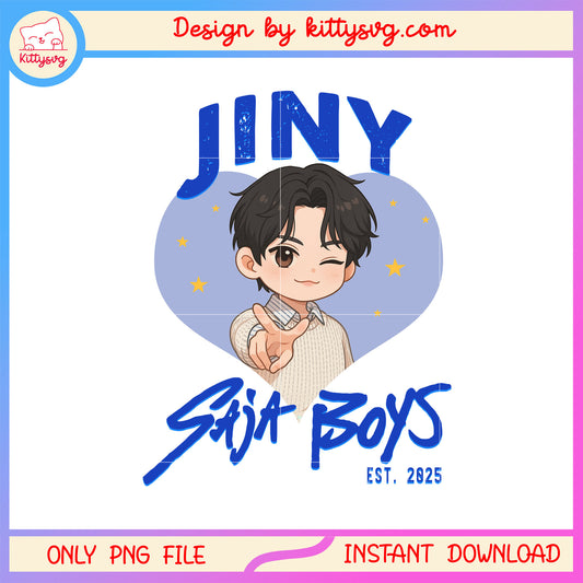 Chibi jinu saja boys est 2825 design png, kpop demon hunters characters saja boys png