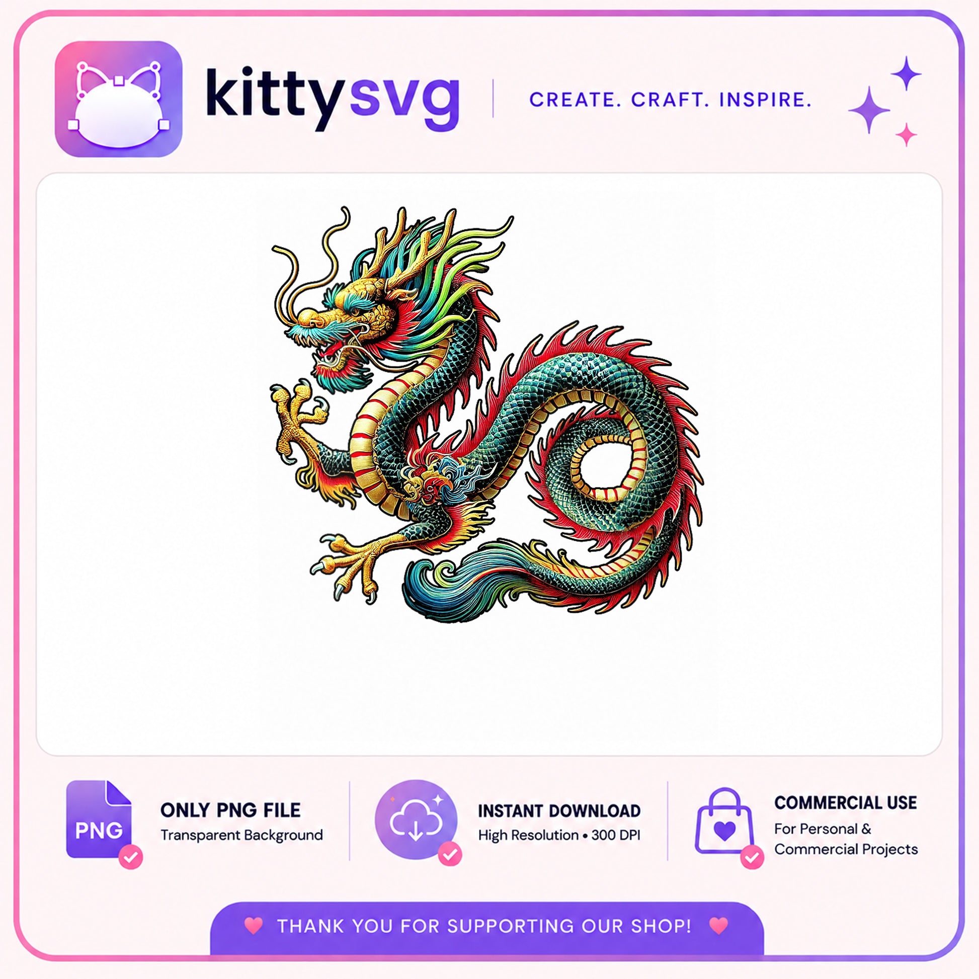 Chinese Dragon PNG, Lunar New Year PNG, Dragon Clipart PNG