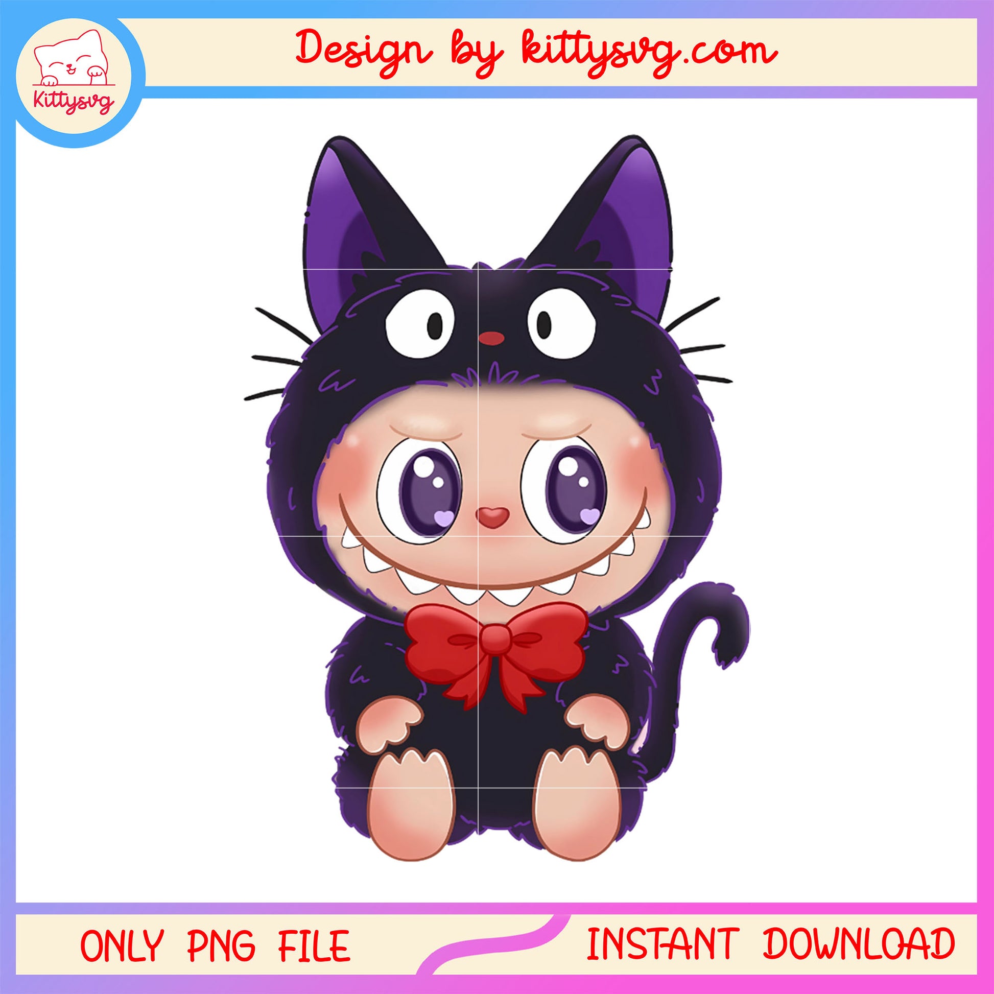 Chococat labubu costume design png, chococat png, labubu png