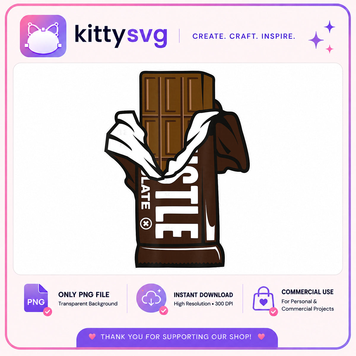 Chocolate Bar PNG, Candy Bar Clipart, Sweet Treat PNG