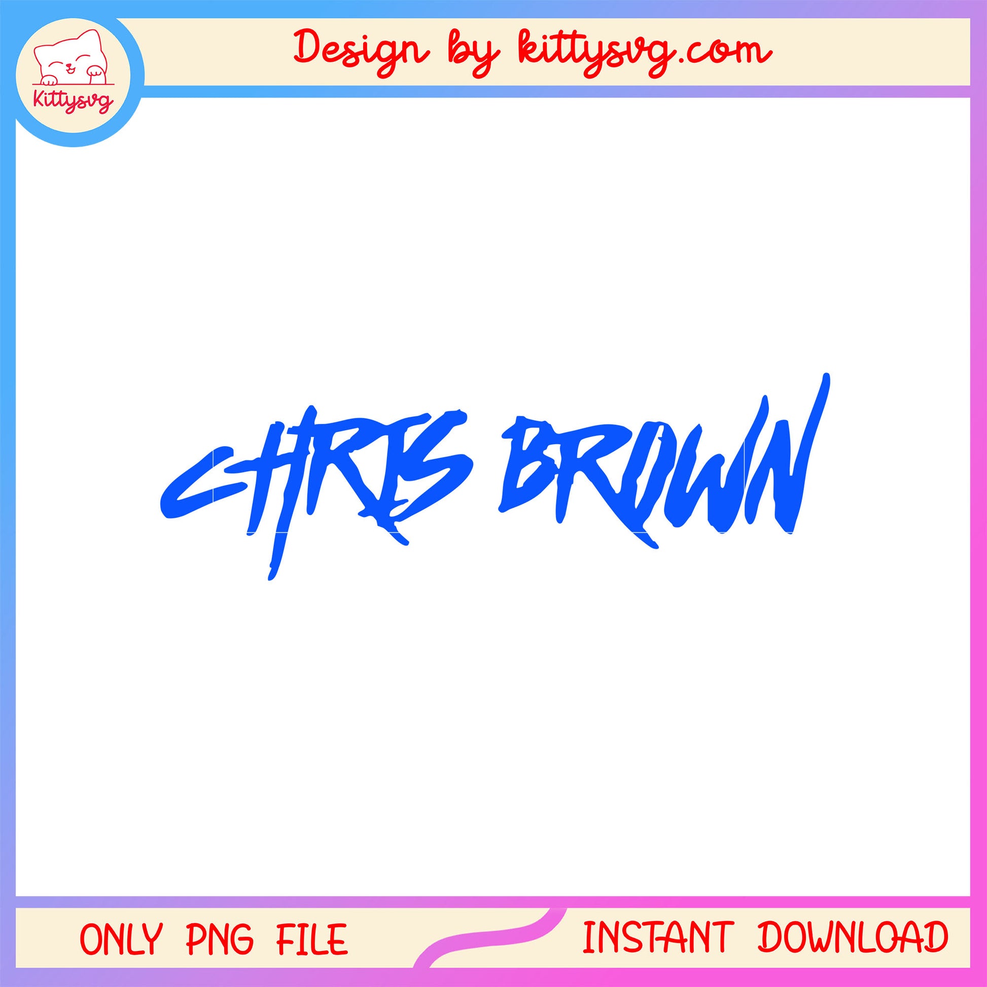 Chris brown font design png, chris brown 2025 tour​ png