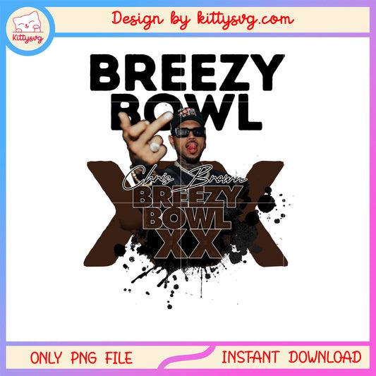Christ brown breezy brown xx ink drops png, chris brown 2025 tour​ png