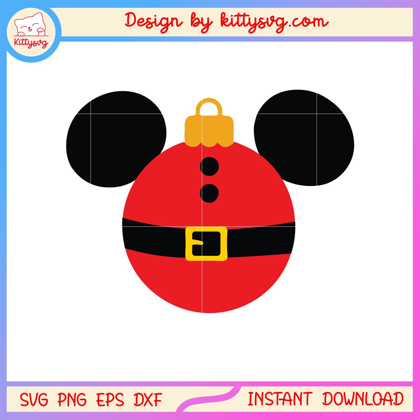 Christmas light disney mickey design svg, x mas movie svg