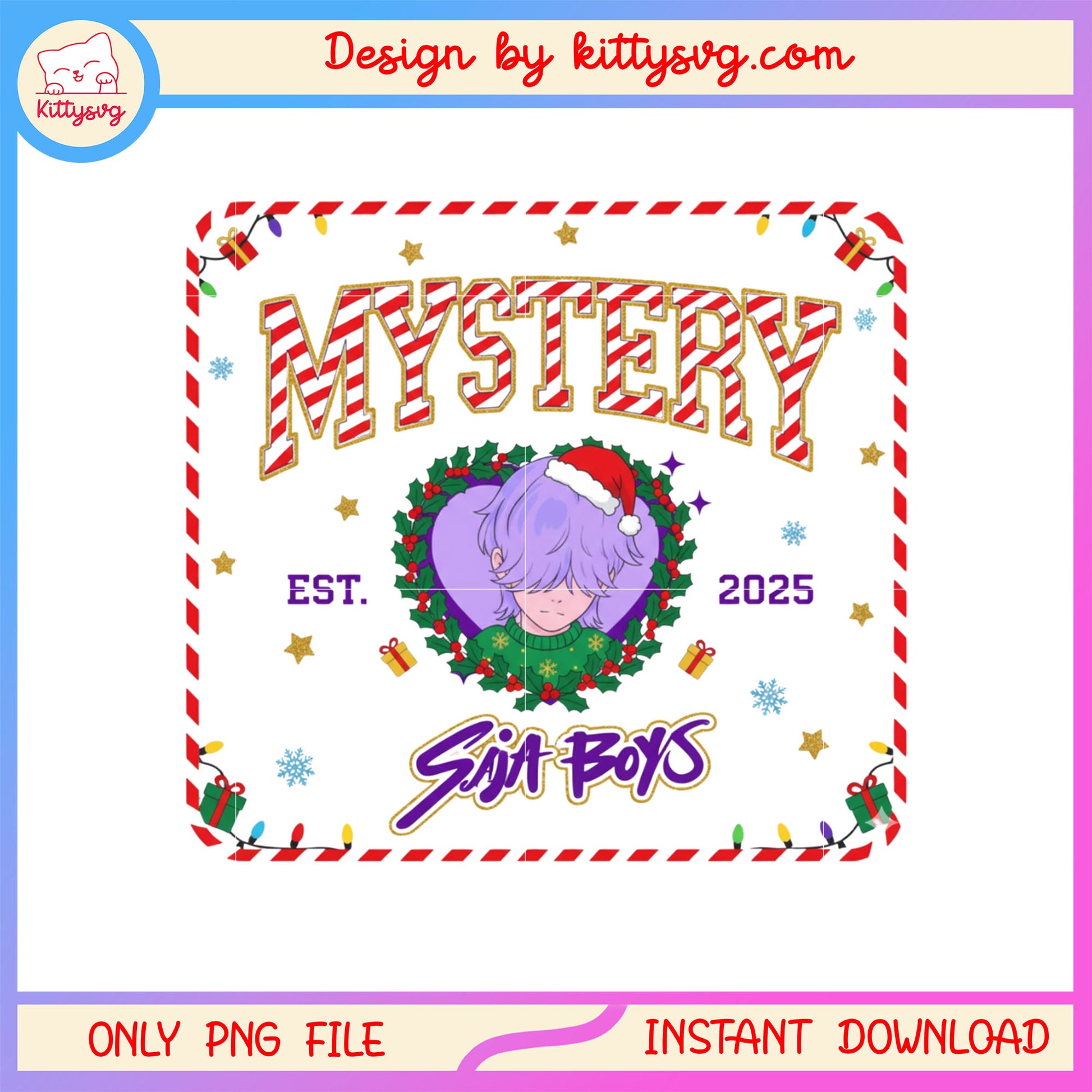 Christmas mystery saja boys est 2025 png, christmas 2025 date png