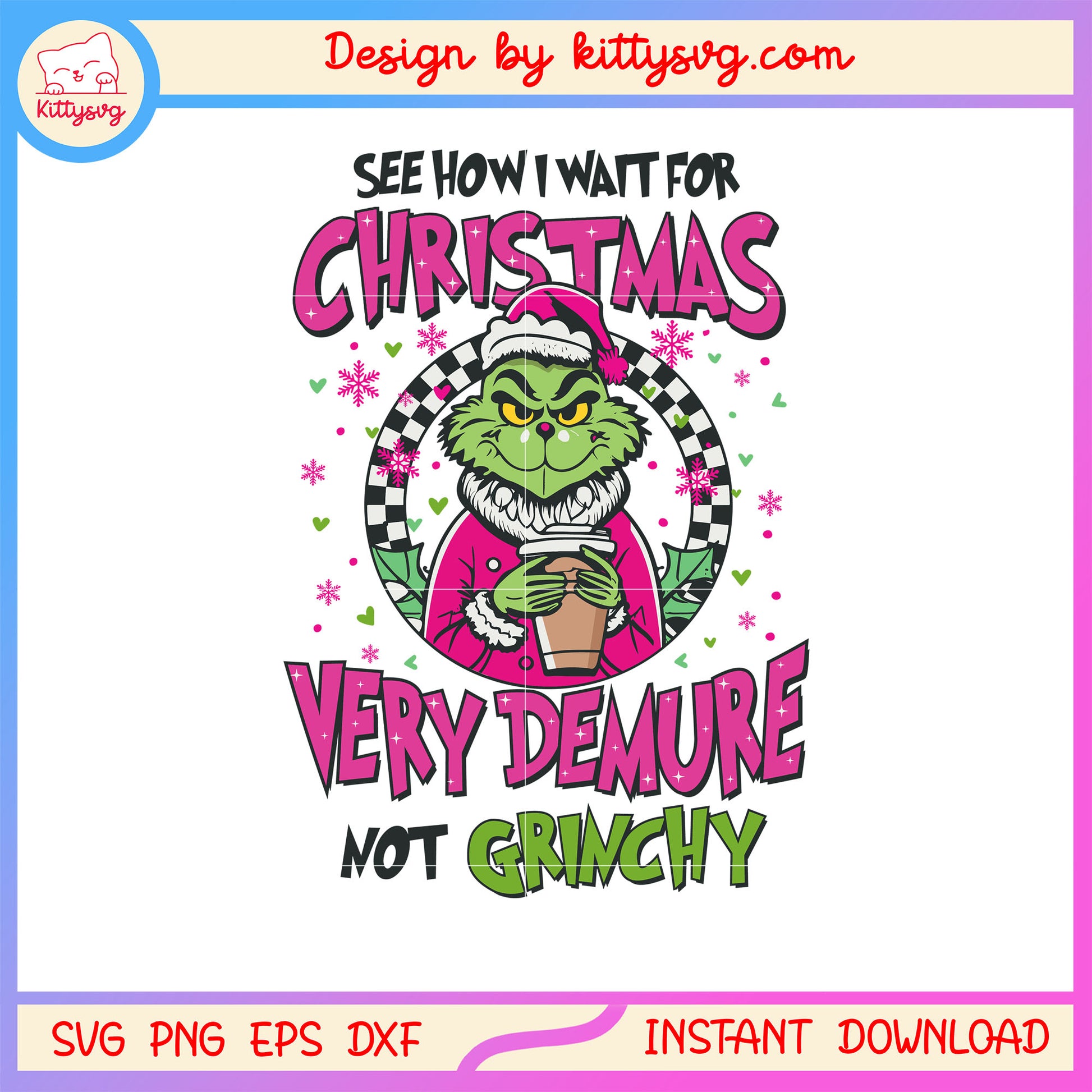 Christmas very demure not grinchy quote svg, grinch film svg