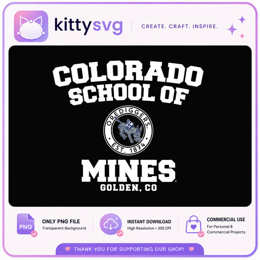 Colorado School Of Mines PNG, Orediggers Logo PNG, College PNG