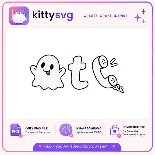 Cute Ghost Alphabet PNG, Halloween Font Clipart, Spooky Letter PNG